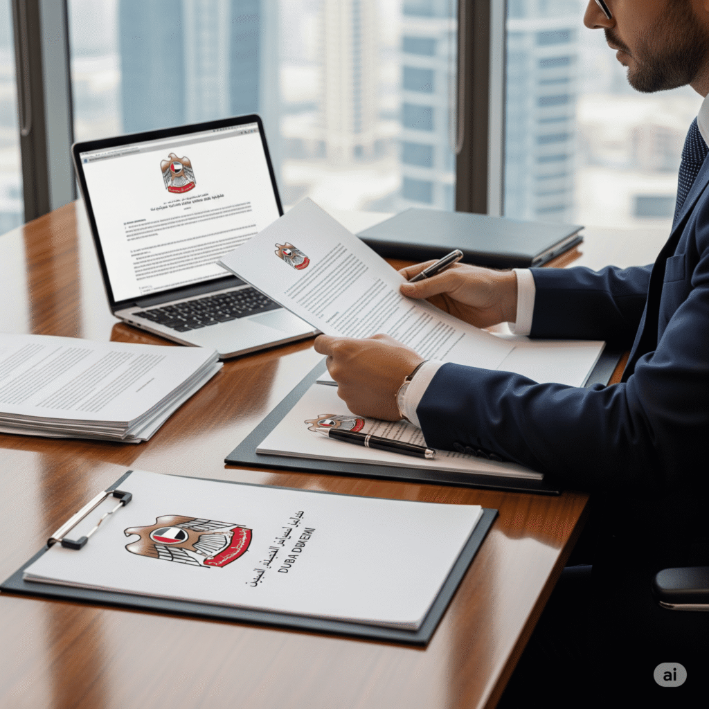 Ensuring business compliance in Dubai from day one – legal and tax documents