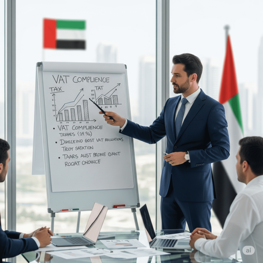 VAT registration process for businesses in Dubai, UAE