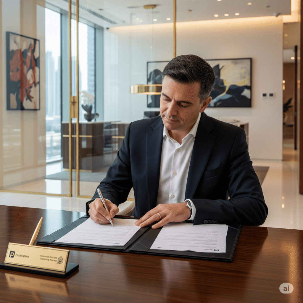Opening a corporate bank account in Dubai – business banking services