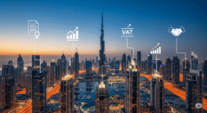 Company formation in Dubai with accounting, bookkeeping, and VAT compliance services for entrepreneurs