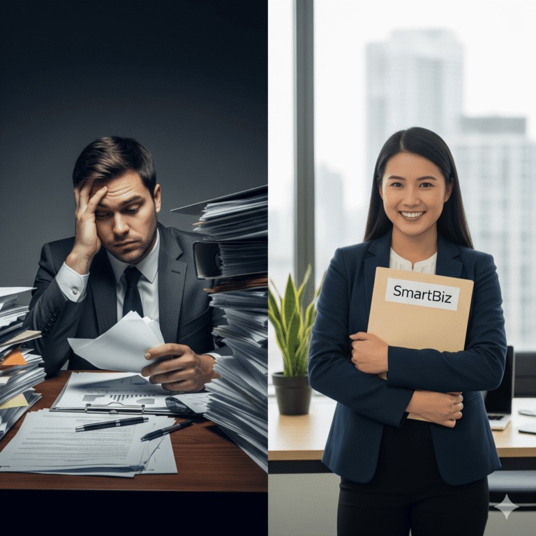 SmartBiz UAE helps avoid costly mistakes in business setup, VAT, and banking.