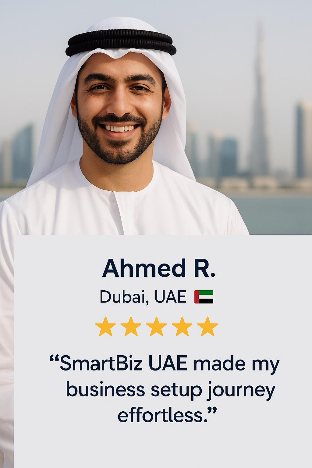 smartbiz-uae-client-testimonial-ahmed-dubai