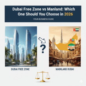 Dubai Free Zone vs Mainland: Which One Should You Choose in 2026