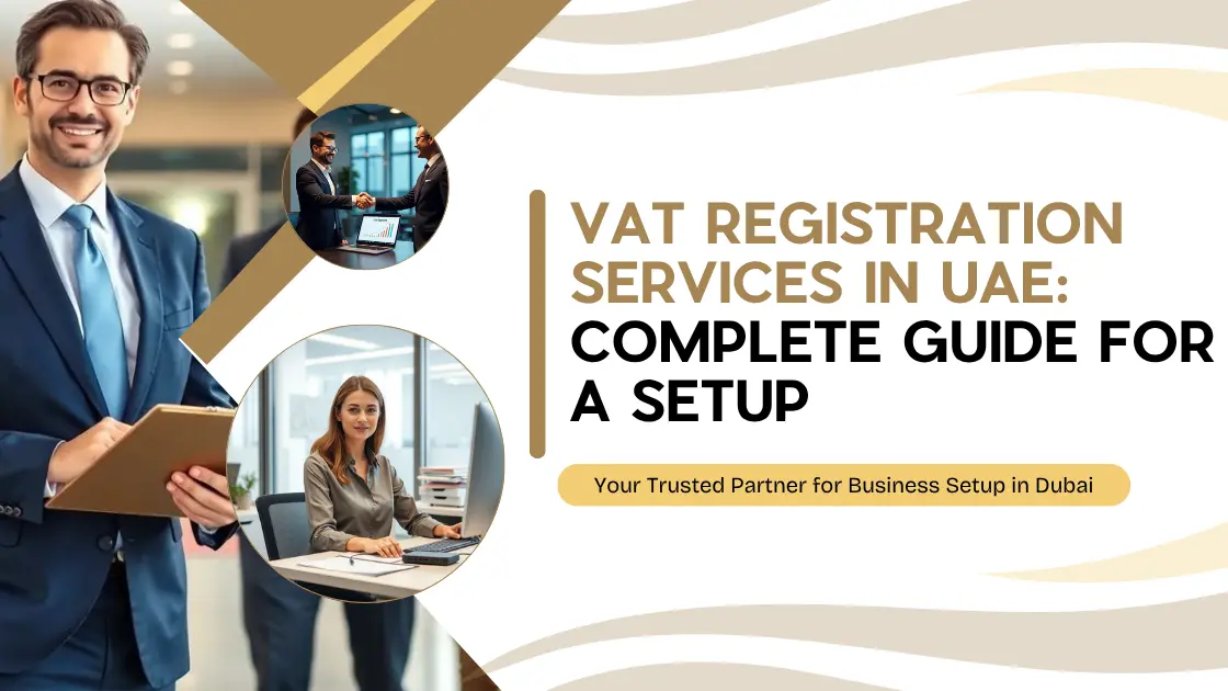 VAT registration consultant in UAE assisting a client.
