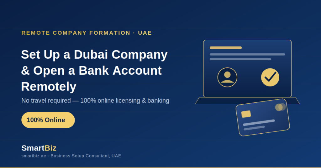 Set Up a Dubai Company & Open a Bank Account Remotely