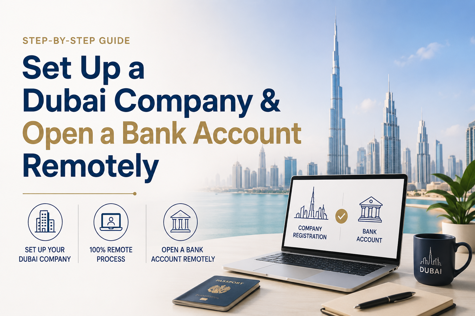 Set Up a Dubai Company & Open a Bank Account Remotely