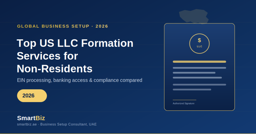 Top US LLC Formation Services for Non-Residents in 2026