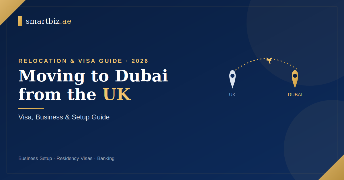 Moving to Dubai from the UK Visa, Business & Setup Guide