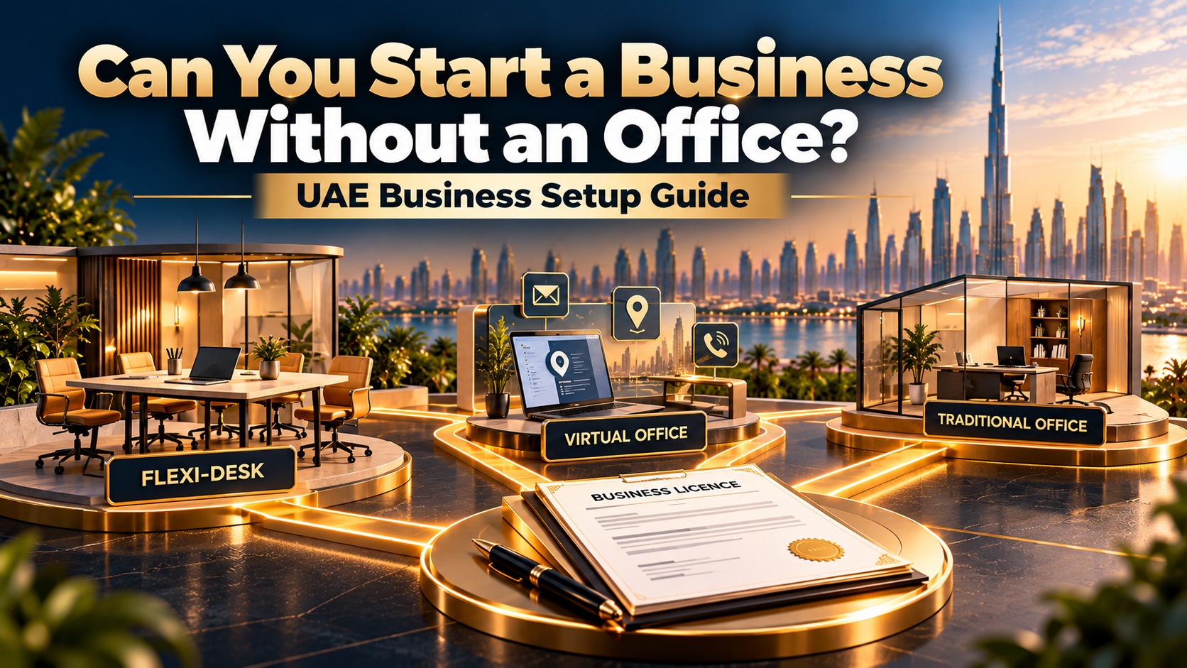 Can You Start a Business Without an Office in the UAE