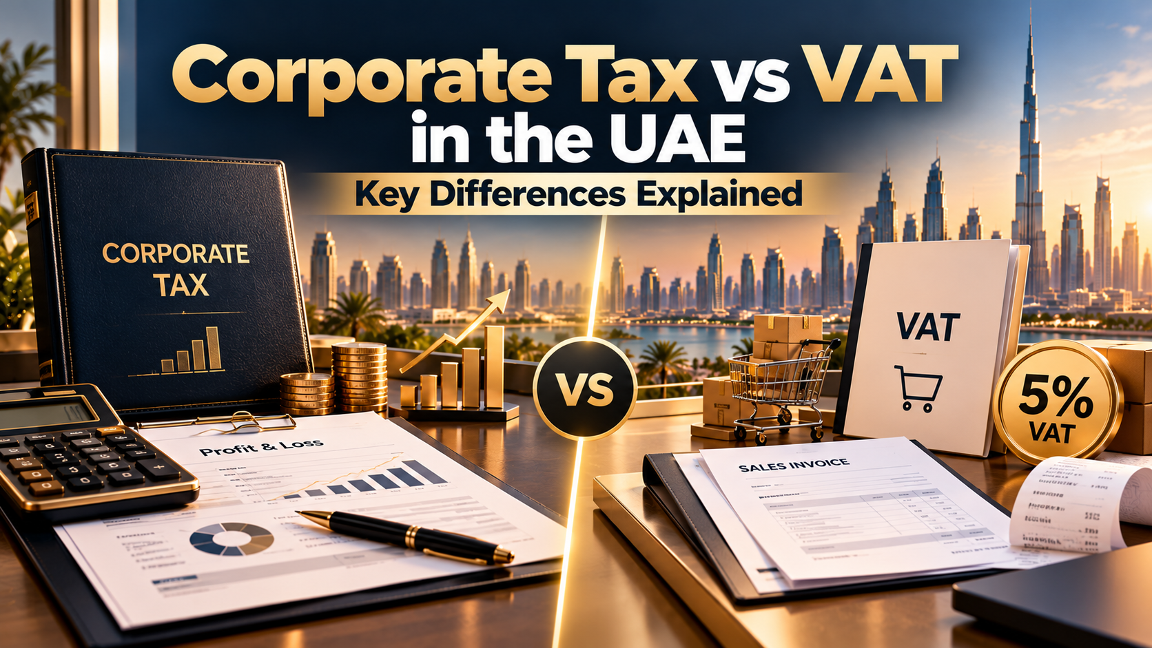 Corporate Tax vs VAT in the UAE Key Differences