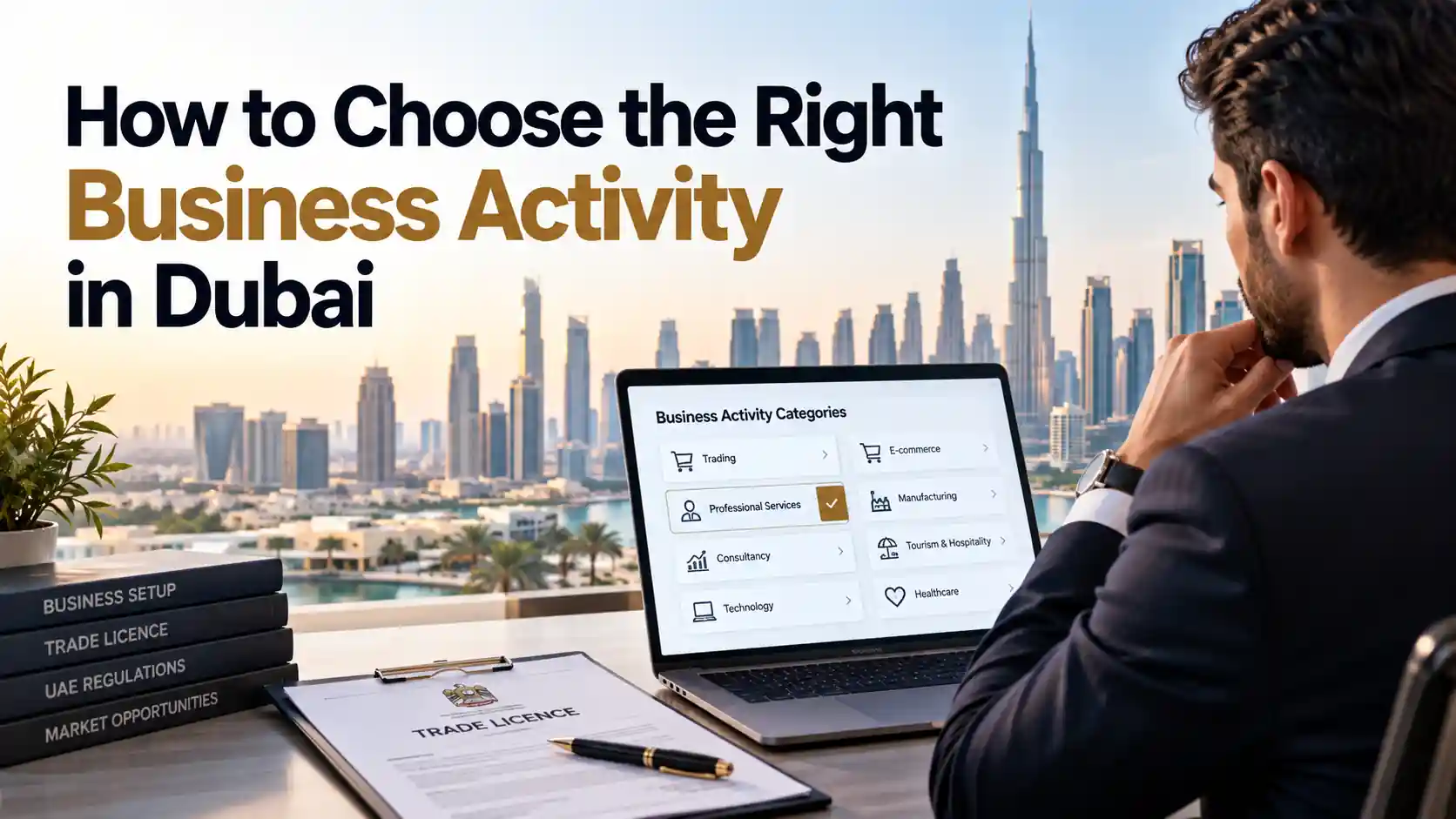 How to Choose the Right Business Activity in Dubai