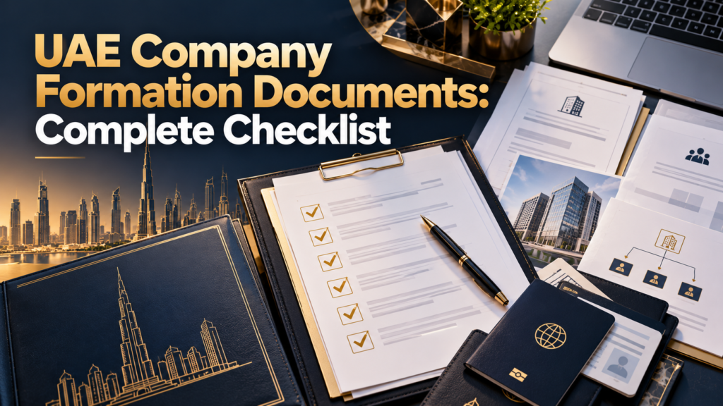 company formation documents UAE